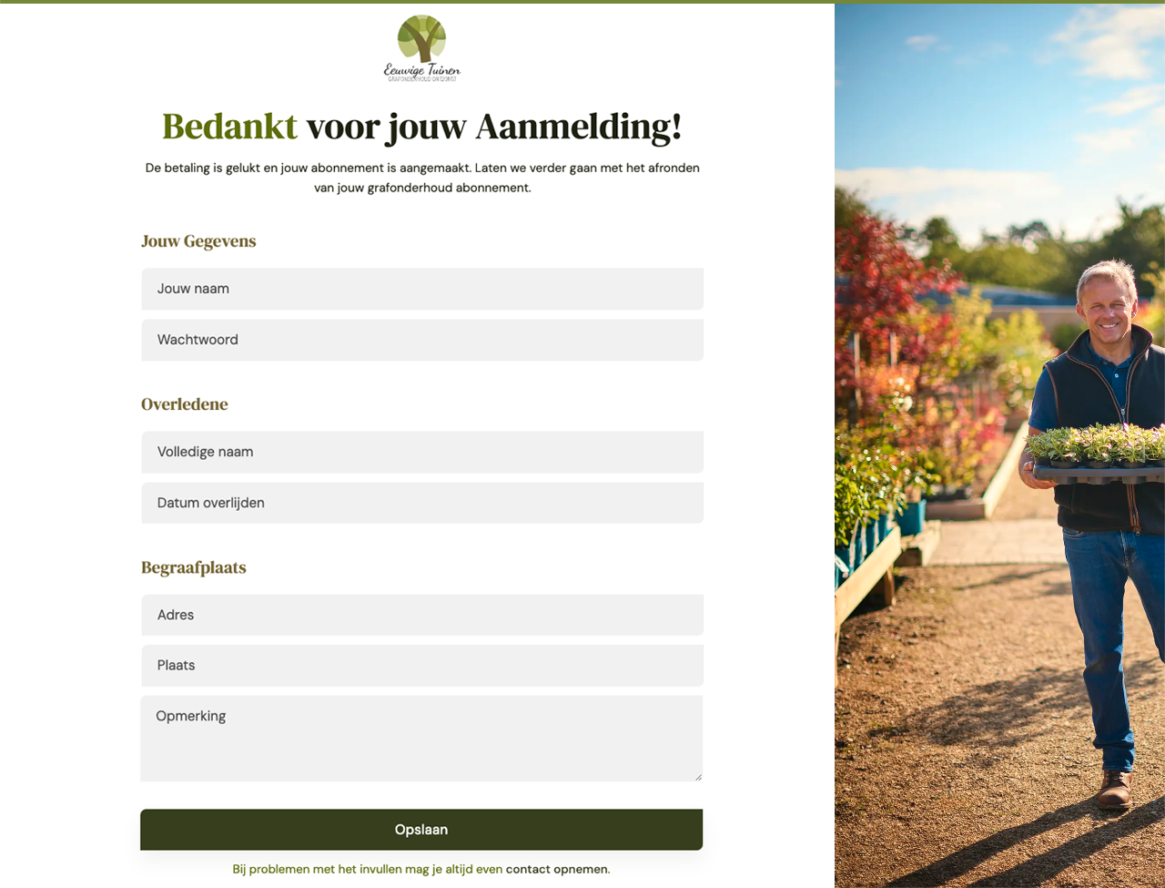 Jouw abonnement afronden